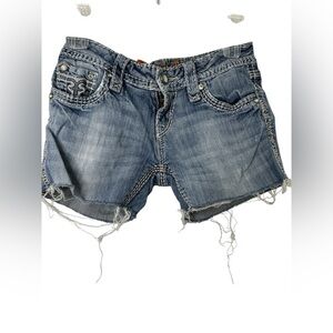 Rock Revival Vivian Distressed Cut Off Jean Shorts